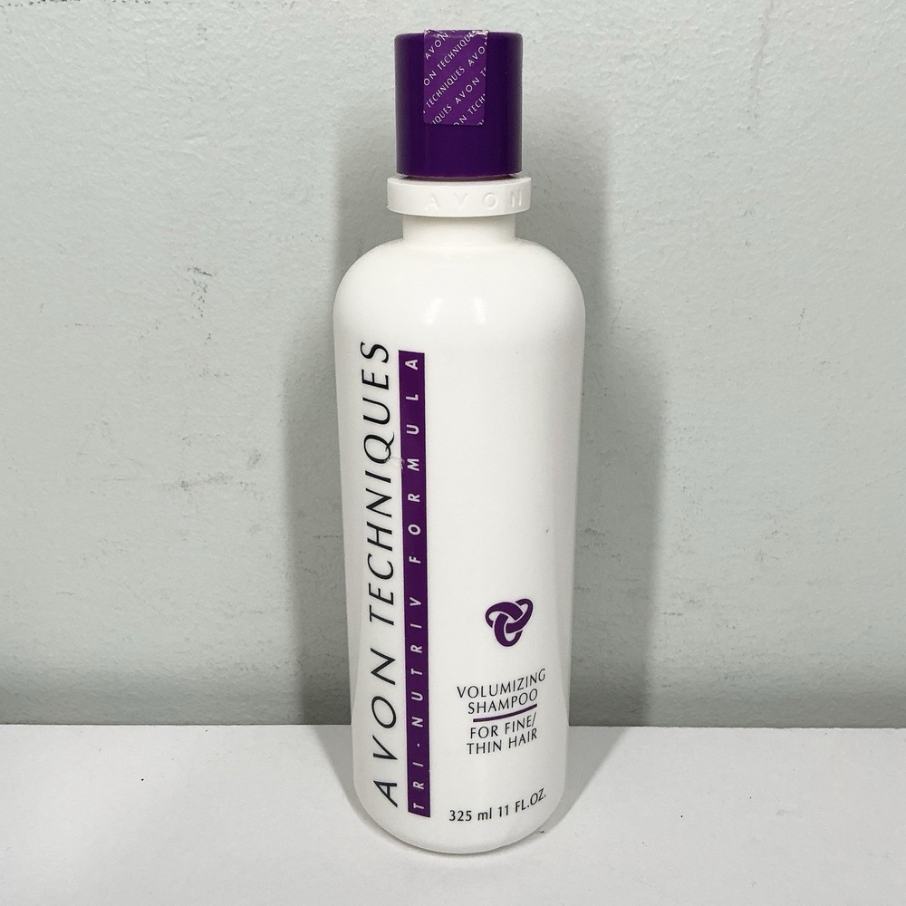 VTG Avon Techniques TRI-NUTRIV FORMULA Volumizingā Shampoo For Fine Thin Hair